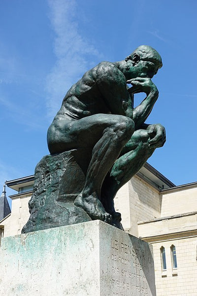 August Rodin wasn’t the only guy who created a “Thinker”