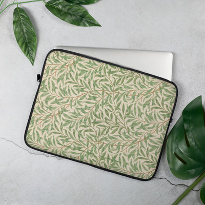 Delicate Willow Bough. Laptop Sleeve 15"- William Morris pattern SALE