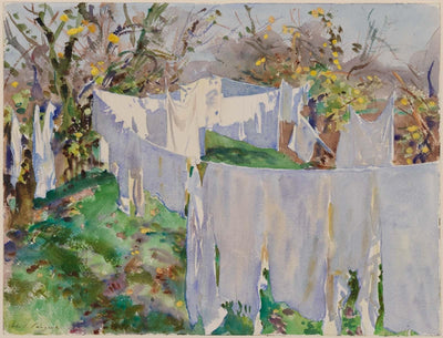Laundry in the hands of John Singer Sargent
