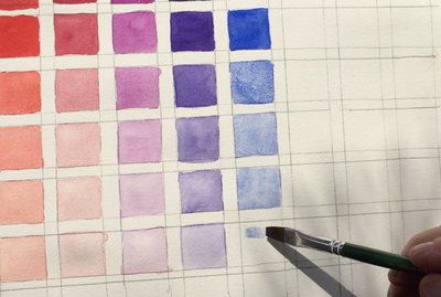 Use “Color Charts” To Stay In The Moment & Enjoy Your Materials