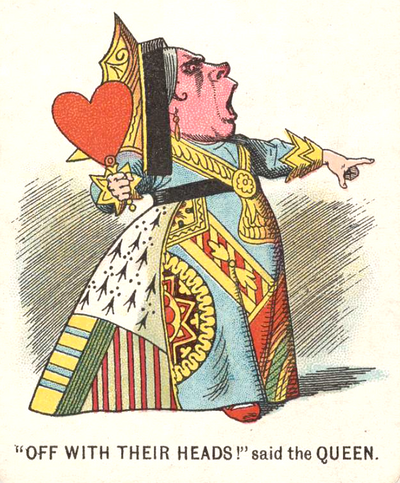 Queen of Hearts: She baked the tarts? She bakes?