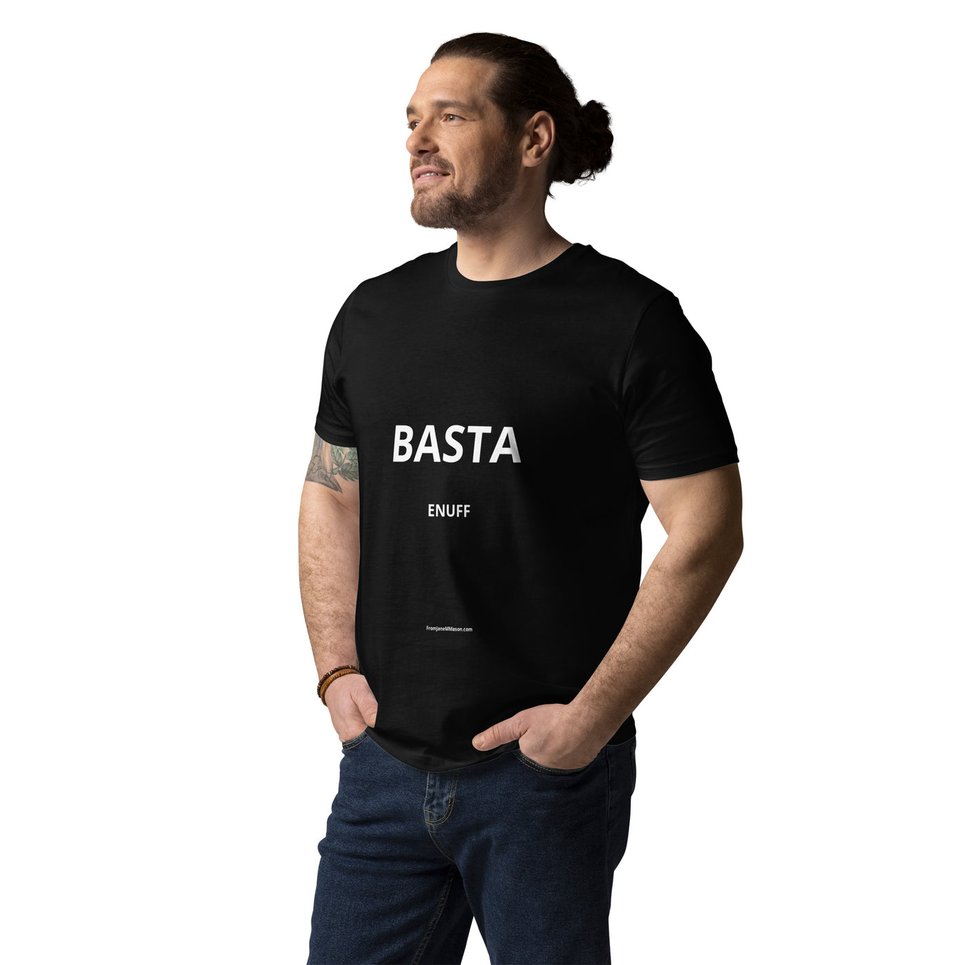 BASTA, organic t-shirt, unisex