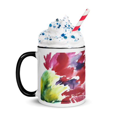 Brilliant Red Carnation Mug