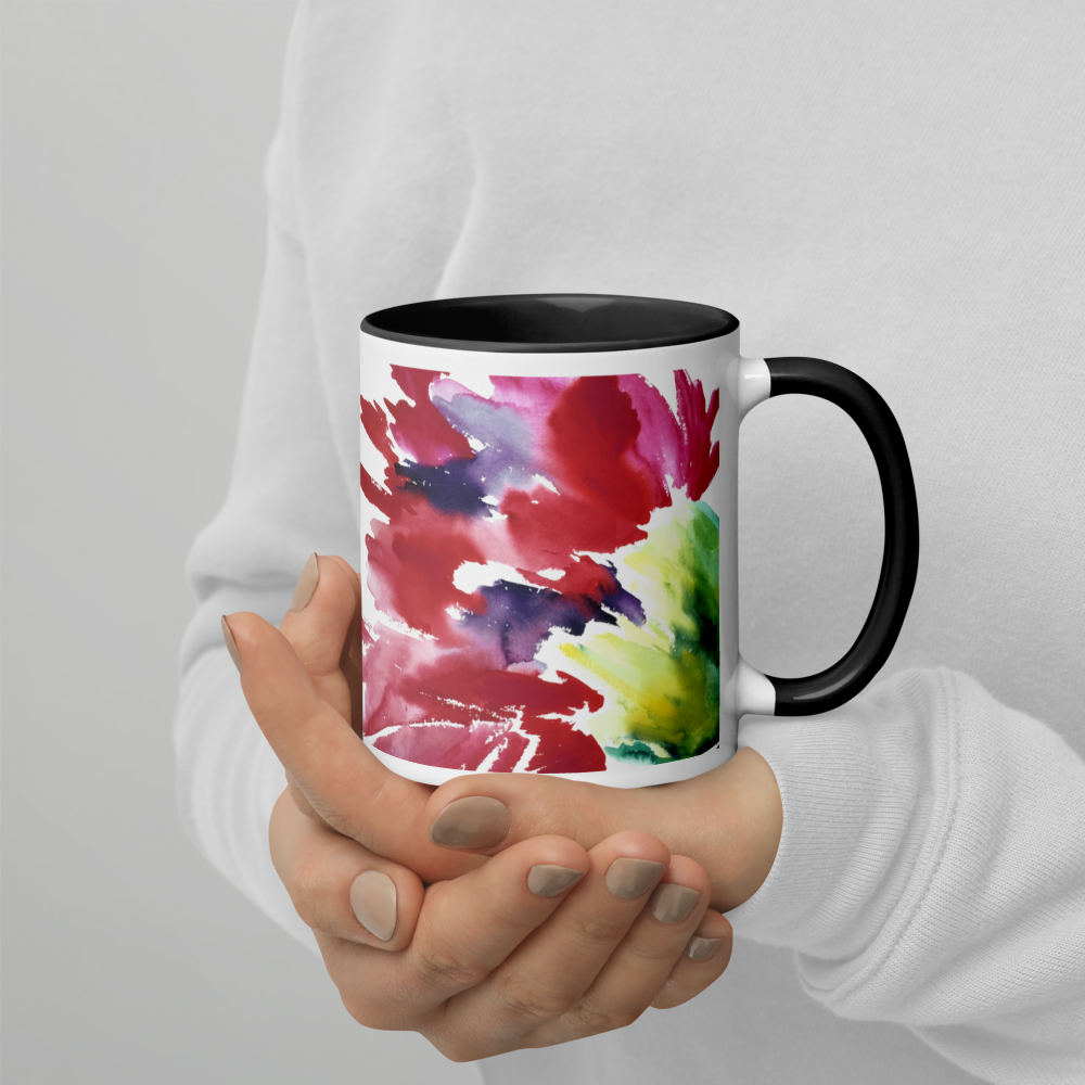 Brilliant Red Carnation Mug