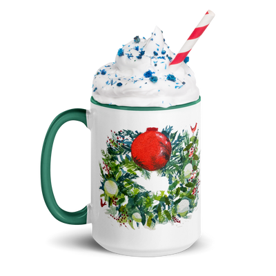 Holiday Wreath Mug