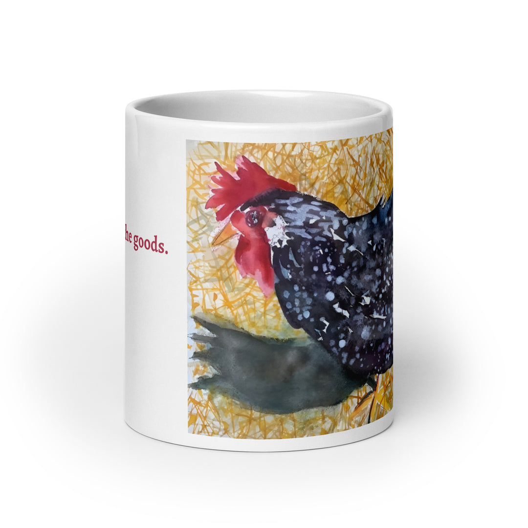Florence the Hen, Large 20 oz Mug  From Jane M. Mason