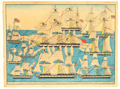 American Fleet, US Naval History 1815, Laptop Sleeve 15" - SALE