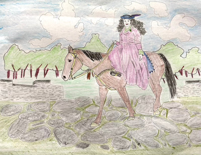 Lady Mary Rides Side-saddle