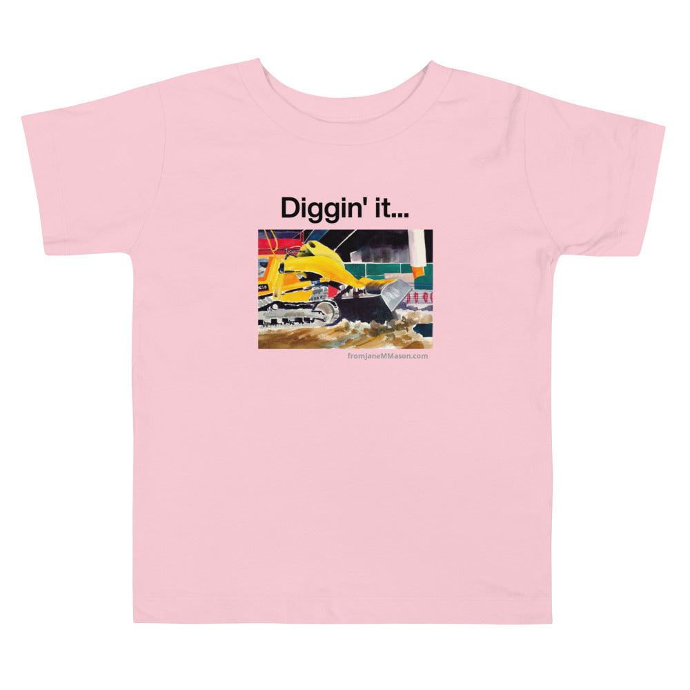 Diggin' it....Toddler short sleeve tee-shirt